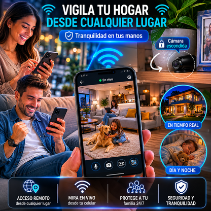 Vigila tu Hogar en Tiempo Real Sin Instalación Complicada